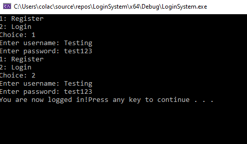 GitHub - NicolasGomezGarcia/LoginSystem: Login System to register and ...