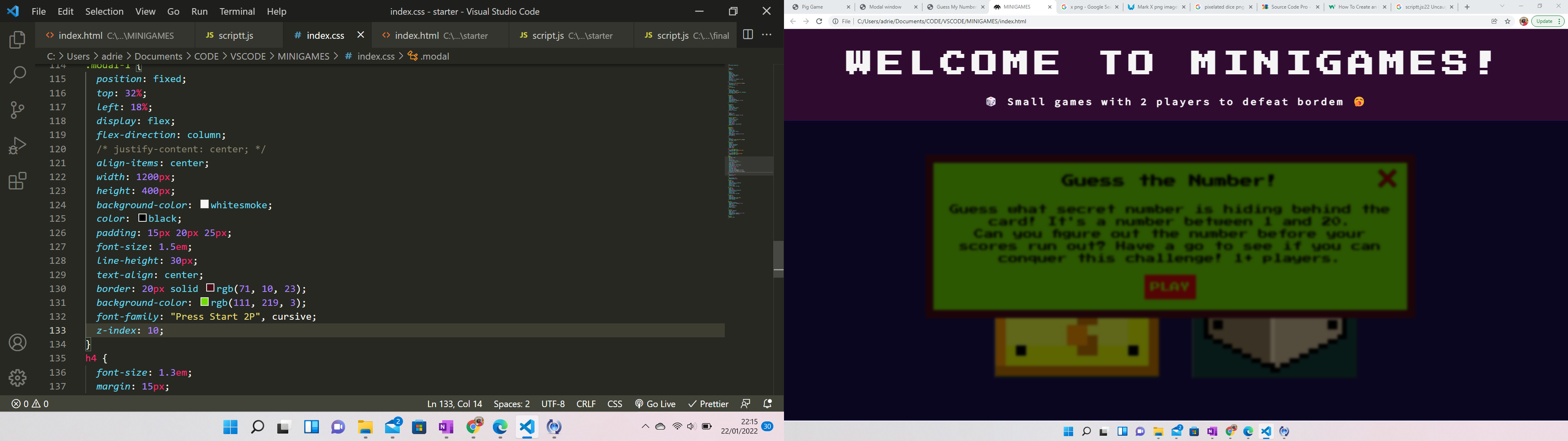 GitHub - CODESWITHA/MINIGAMES: I made this Responsive 'Minigames ...