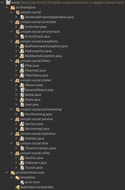GitHub - Bxster/Progetto-API-FaceBook: Progetto effettuato durante la ...