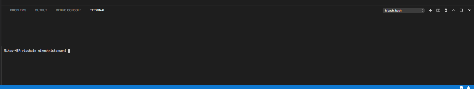 Integrated terminal split view render issue in macOS full screen ...