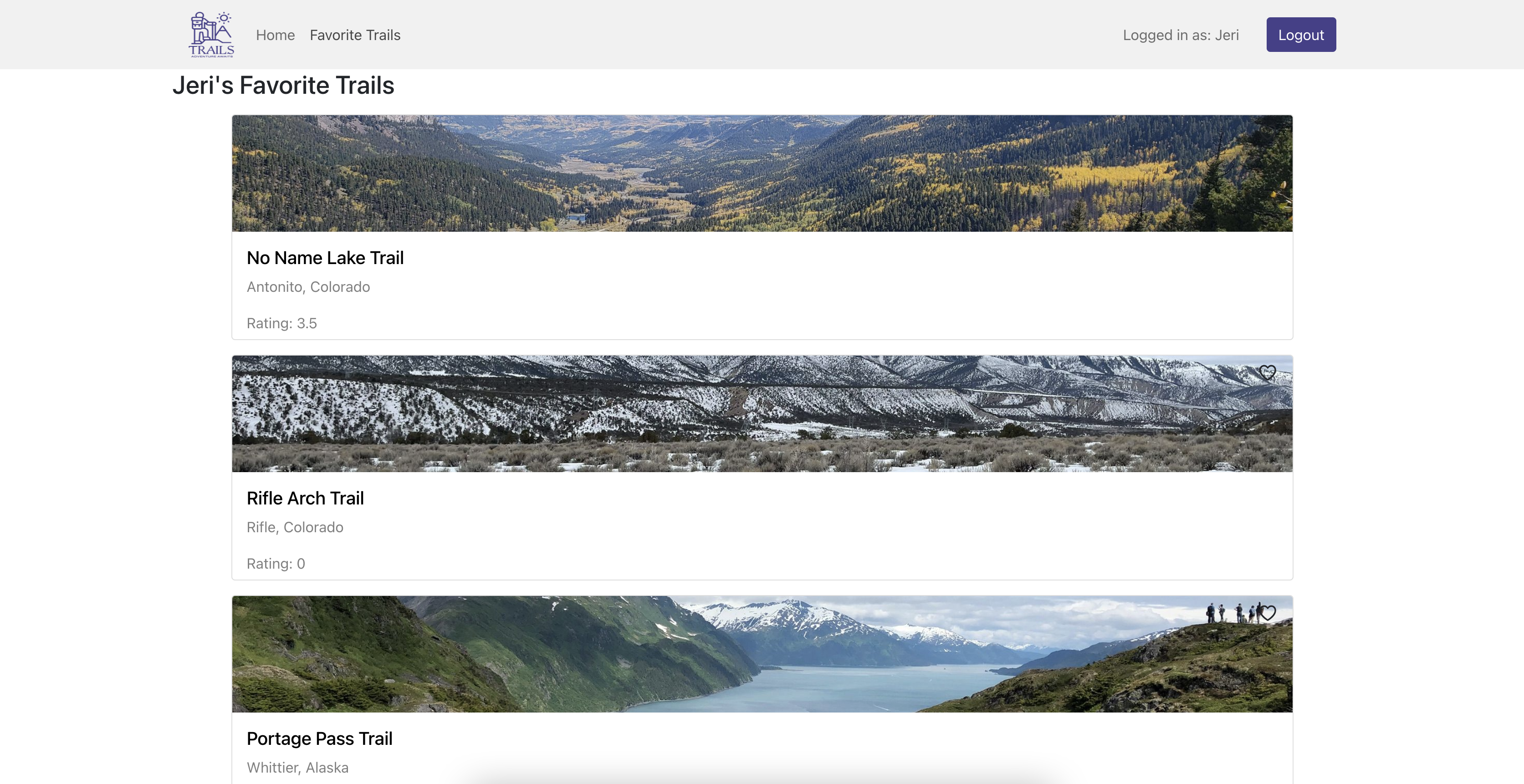 GitHub - sejobasic/Trails-app