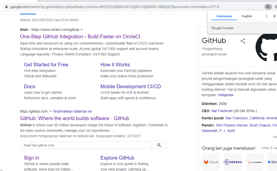 GitHub - cecelistiana/Praktikum-Individu-II · GitHub