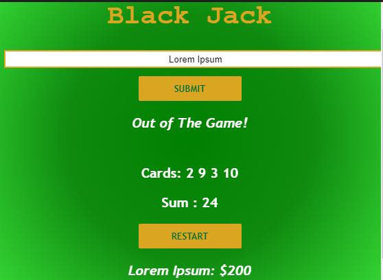 GitHub - BeginArjun/Black_Jack: A Simple JavaScript Black Jack Game