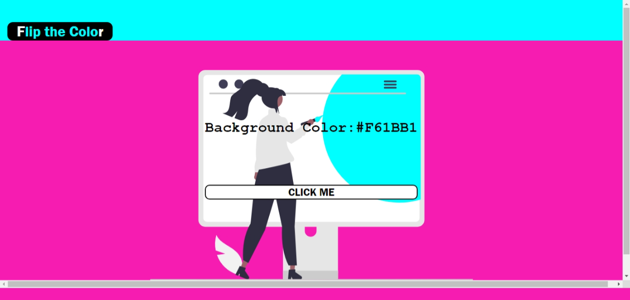 GitHub - BeginArjun/Color-Flipper: A JavaScript Project to change the ...
