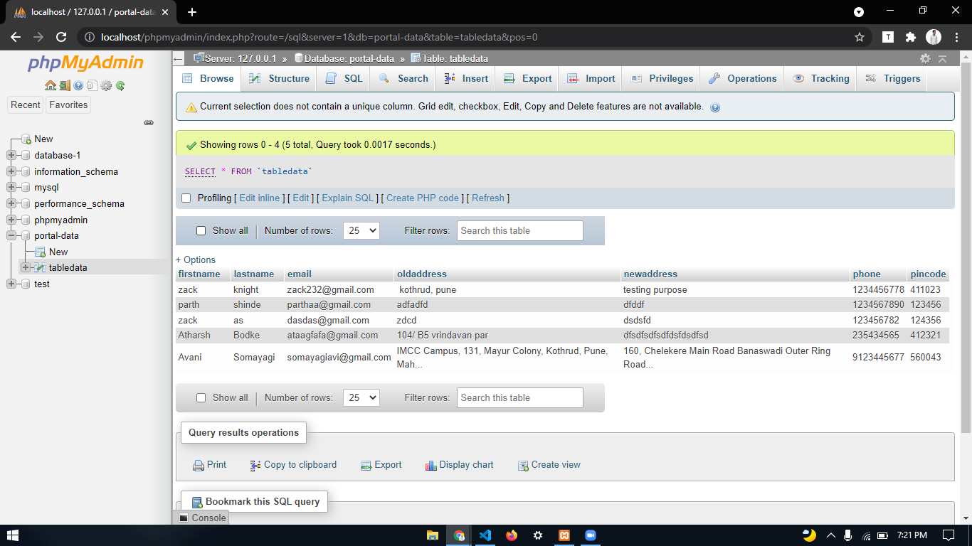hackathon-database