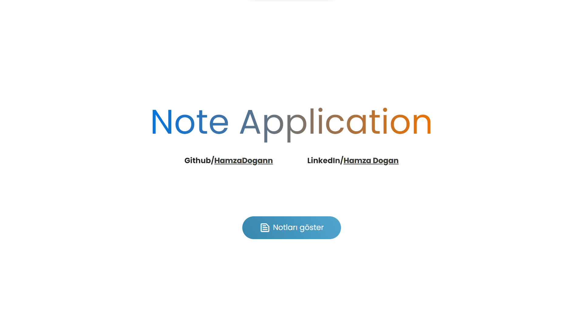 GitHub - HamzaDogann/NOTE-APP: Hey! This is a note-taking application I ...