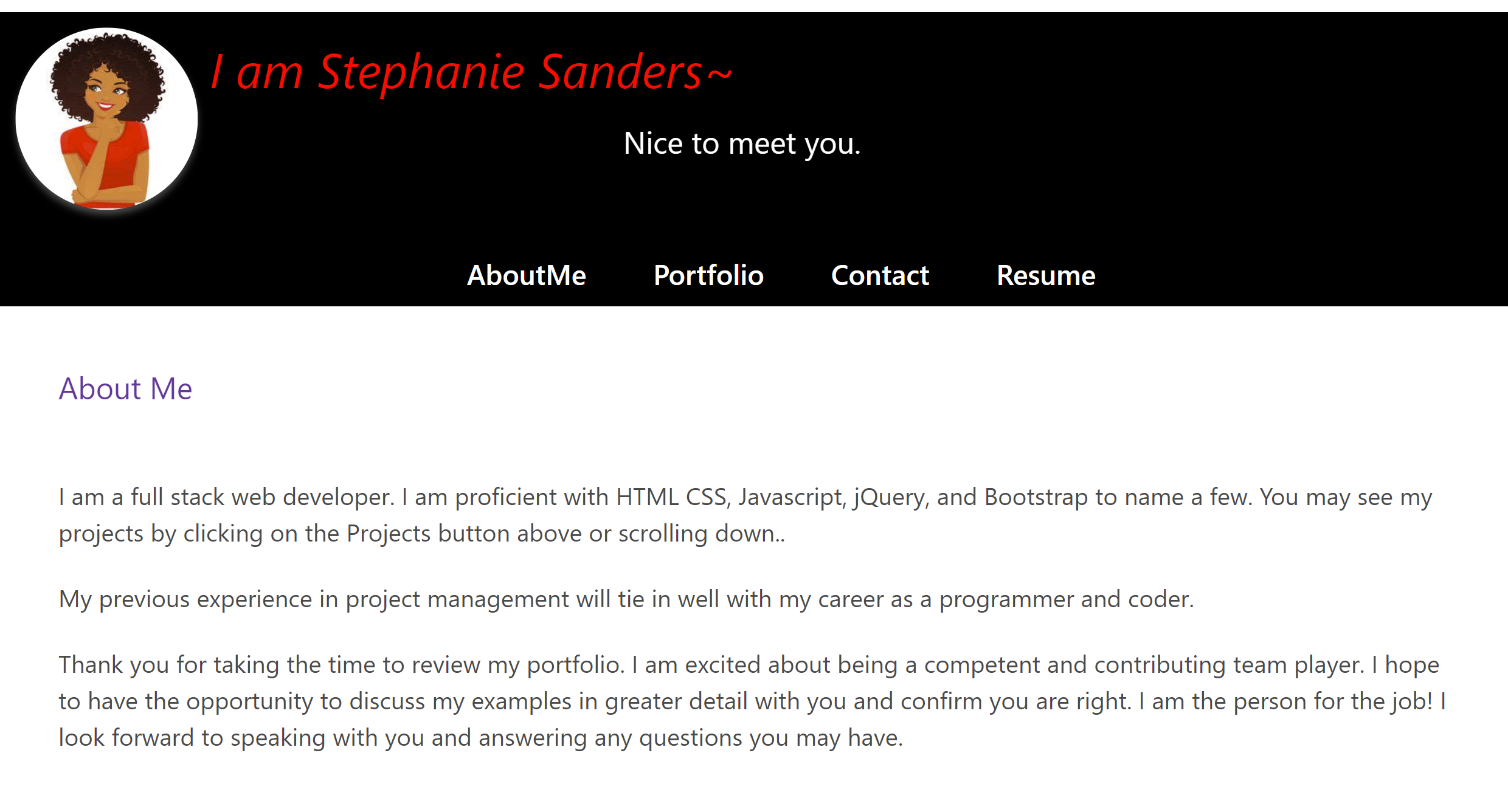 GitHub - code587/ThisIsMe-Portfolio