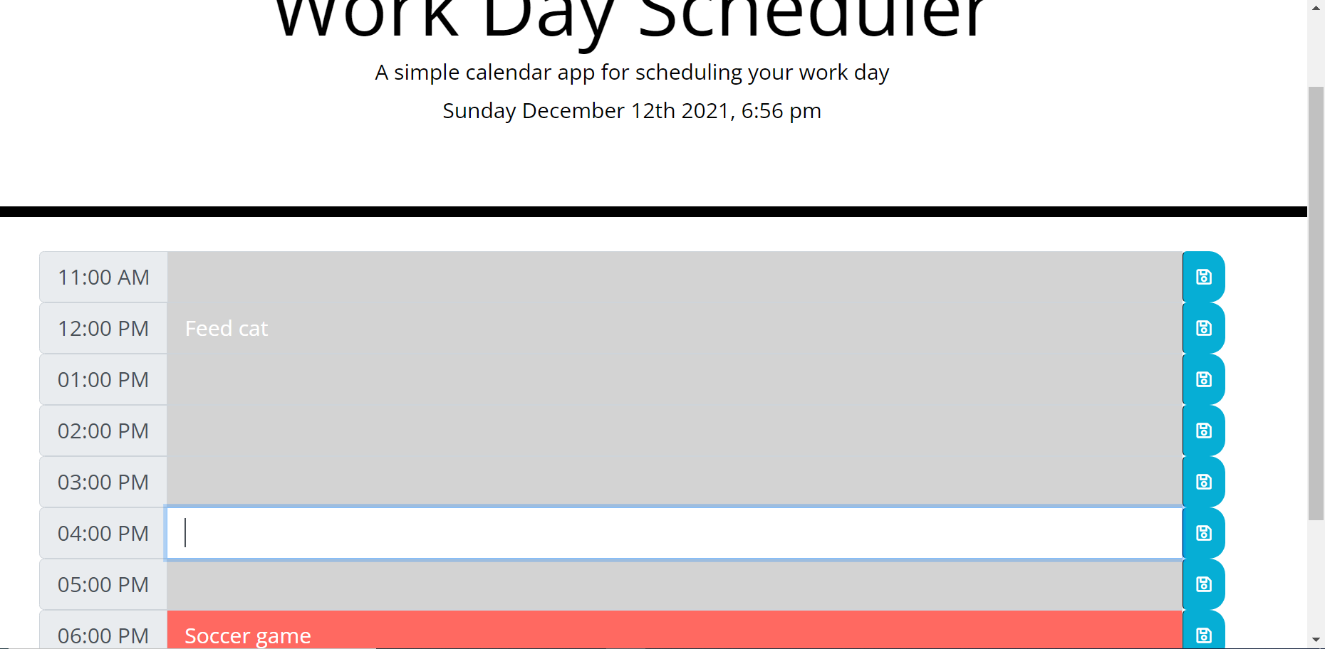 GitHub - DMAN28/work-day-scheduler: Simple calendar application that ...