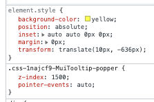 Cannot set margin to Popper in Tooltip (v5) · Issue #28837 · mui ...