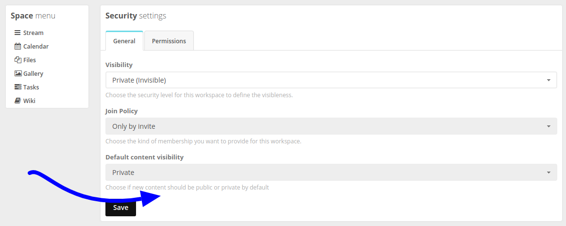 Set default space notifications for all members of a space. · Issue ...