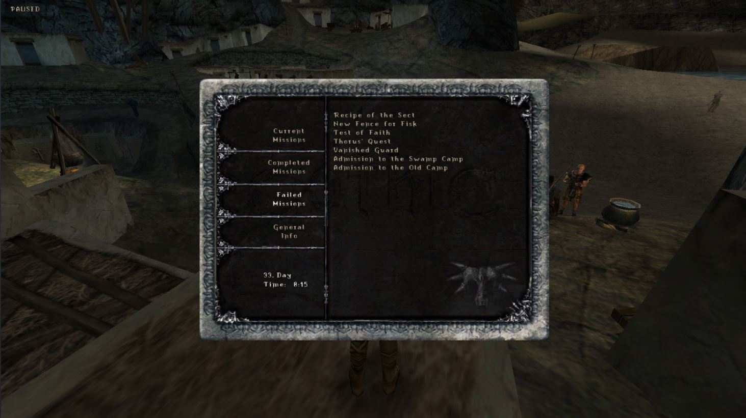 Failed Missions - After Joining NC