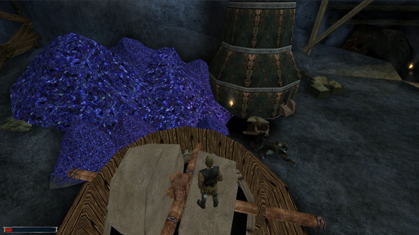 Big Ore Grinder has collision