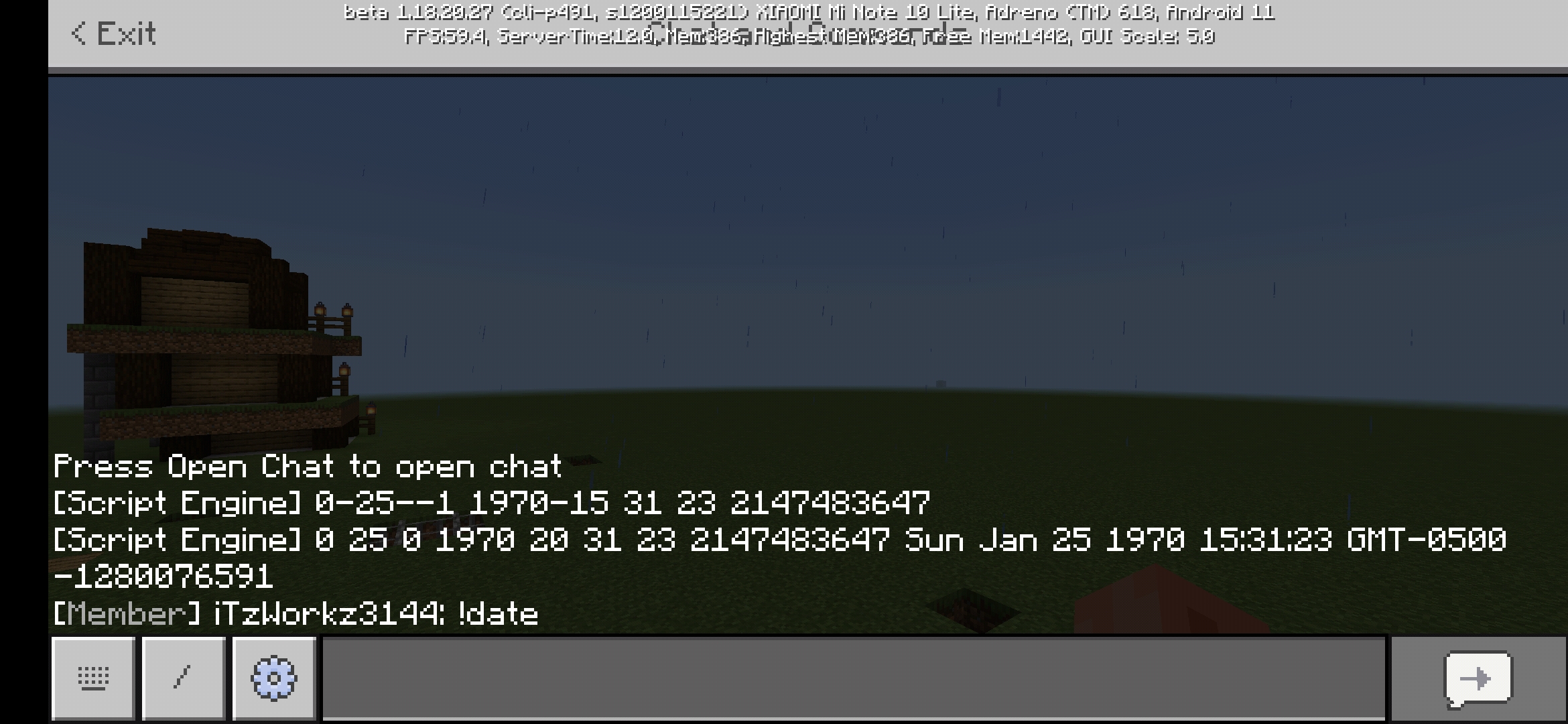 [Gametest] Date not works for me · Issue #284 · MicrosoftDocs/minecraft ...