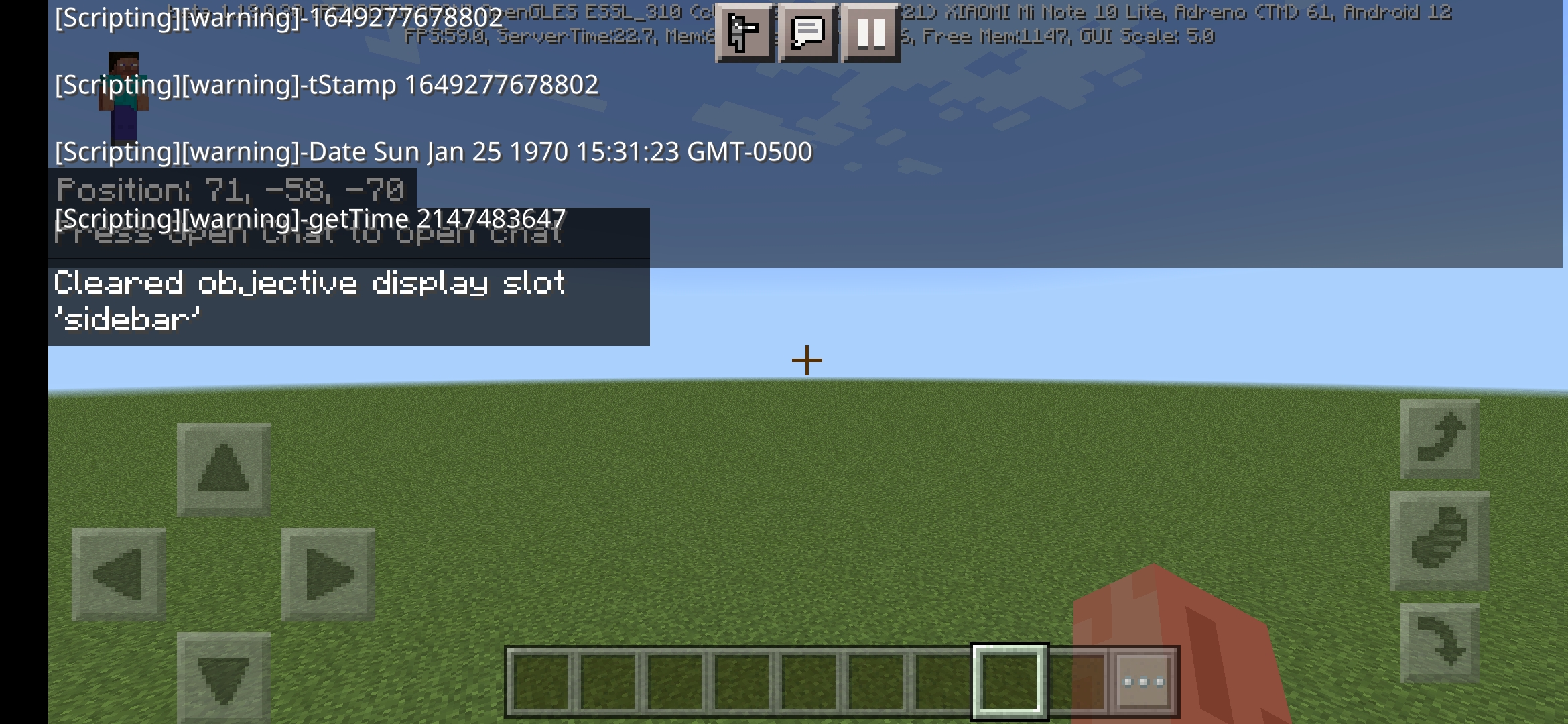 Gametest new Date() bug · Issue #295 · MicrosoftDocs/minecraft-creator ...
