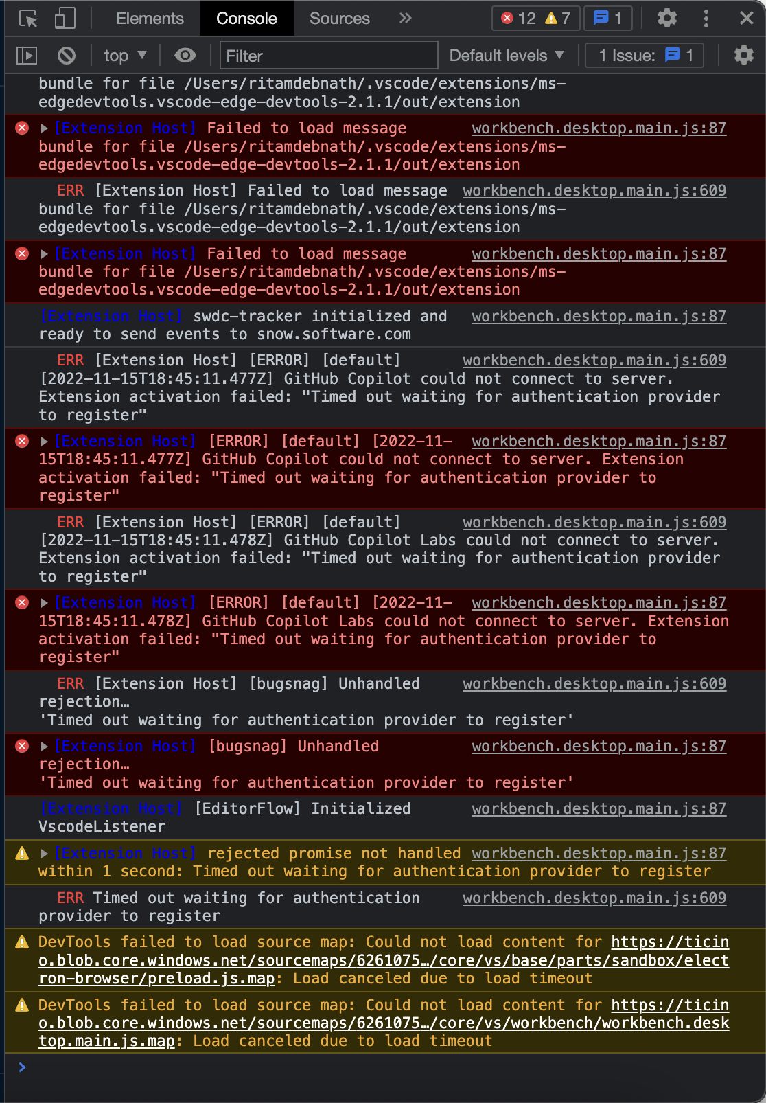 Can't sign in with Github · Issue #166356 · microsoft/vscode · GitHub