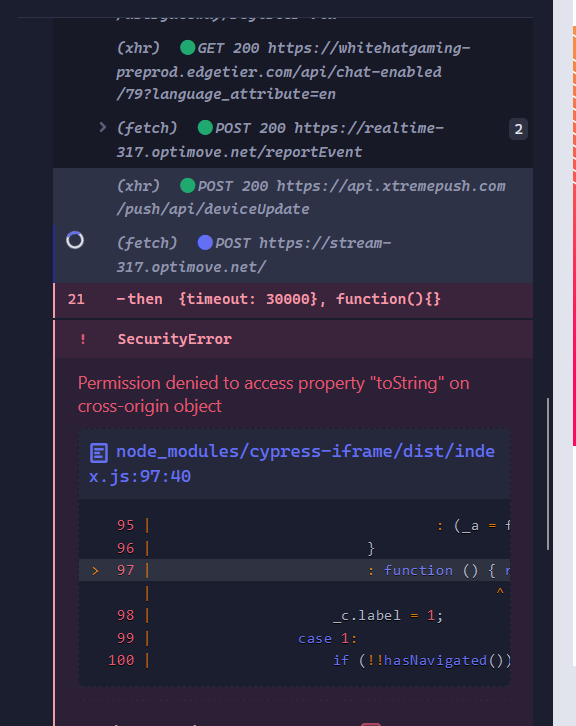 Permission denied when accessing Iframes in firefox · Issue 19327 · cypressio/cypress · GitHub