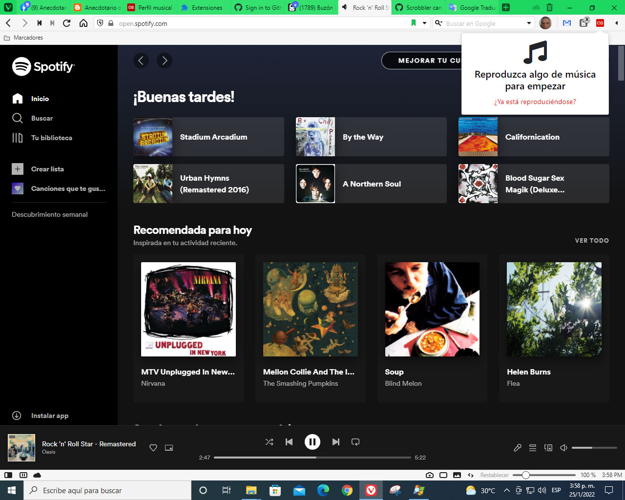 Scrobbler cannot detect music playing on Spotify web · Issue #3105 ...