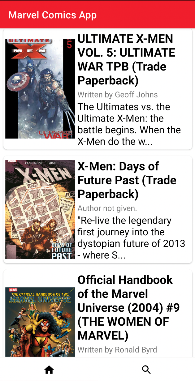 GitHub - MichalLinde/MarvelComicsApp: Marvel Comics App · GitHub