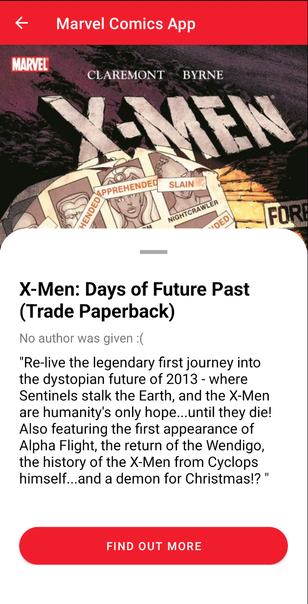 GitHub - MichalLinde/MarvelComicsApp: Marvel Comics App · GitHub