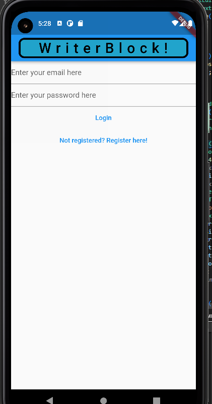 GitHub - ogulcansarioglu/WriterBlockFlutterFirebaseApp: Android app ...