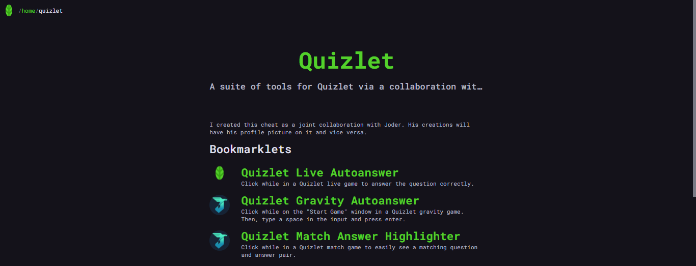 GitHub wolfgoo/BasilBlooketSpanishDictatorQuizletGeoGuessrhack