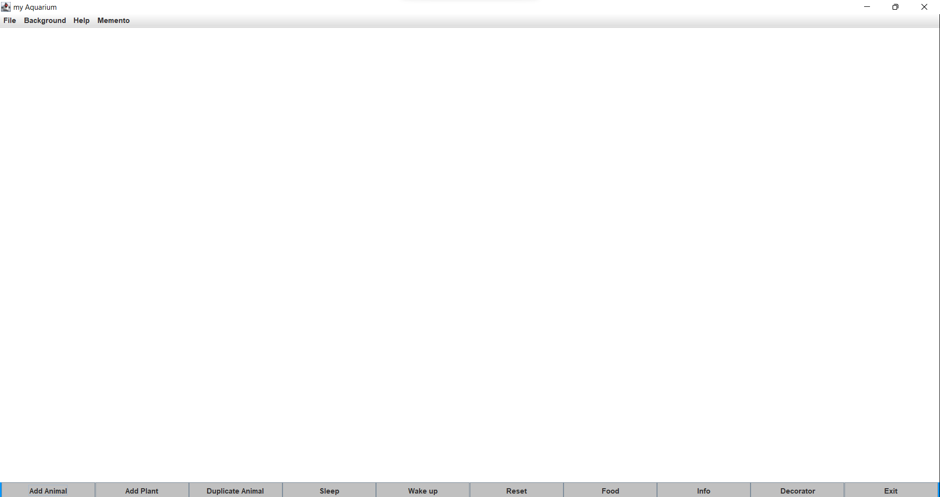 GitHub - AdenGrace/Java-Aquarium: Using Java programming language and ...