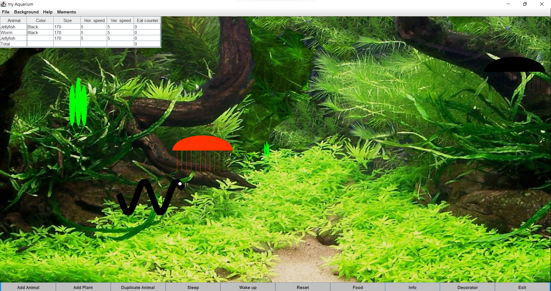 GitHub - AdenGrace/Java-Aquarium: Using Java programming language and ...