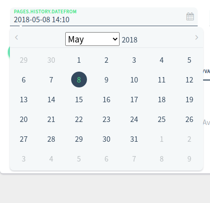 Date picker not showing time fields · Issue #782 · epicmaxco/vuestic ...