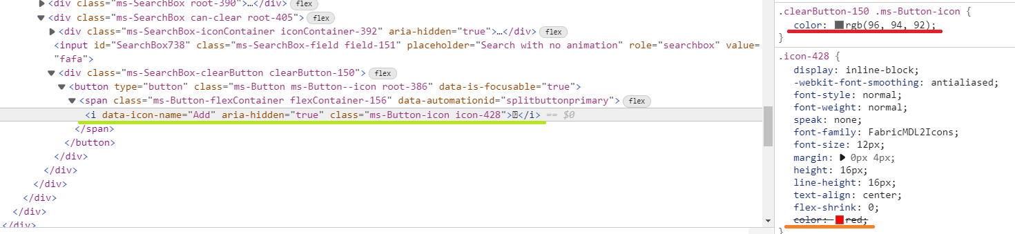 There is no option to override ClearButton Icon color · Issue #20345 ...