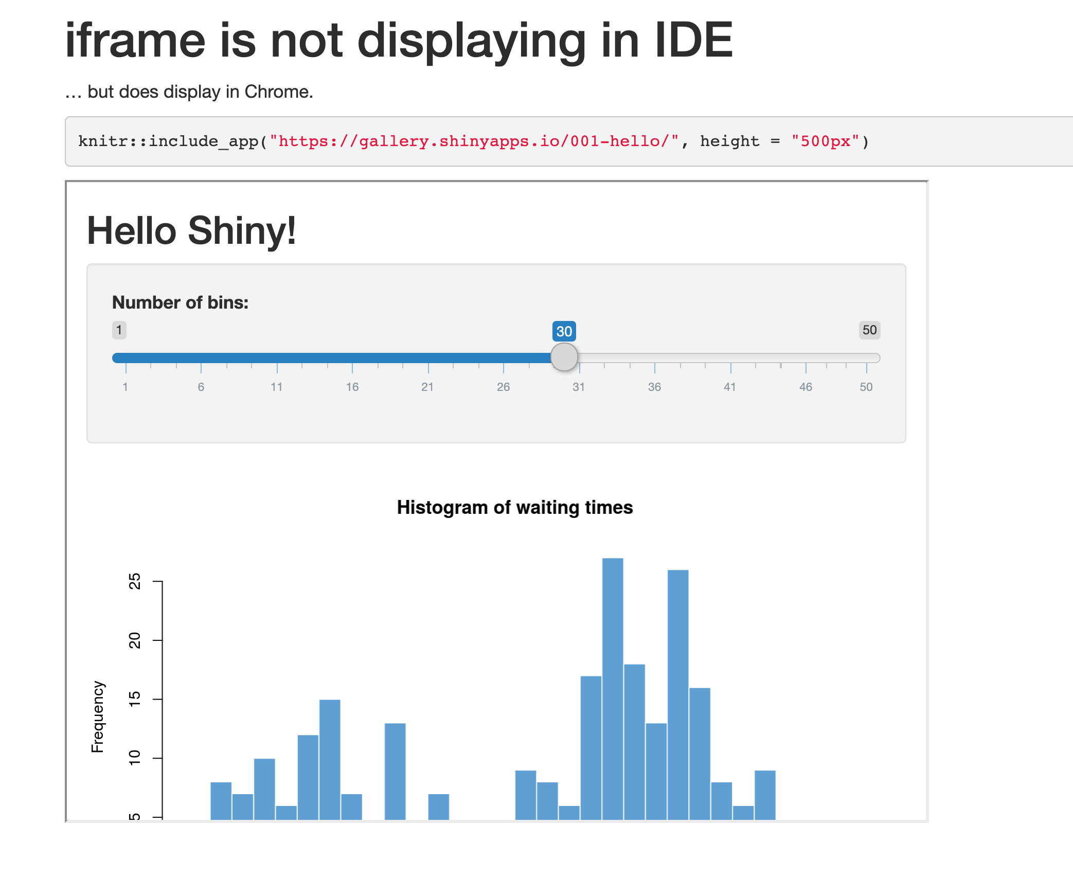 rmarkdown presentation screen black