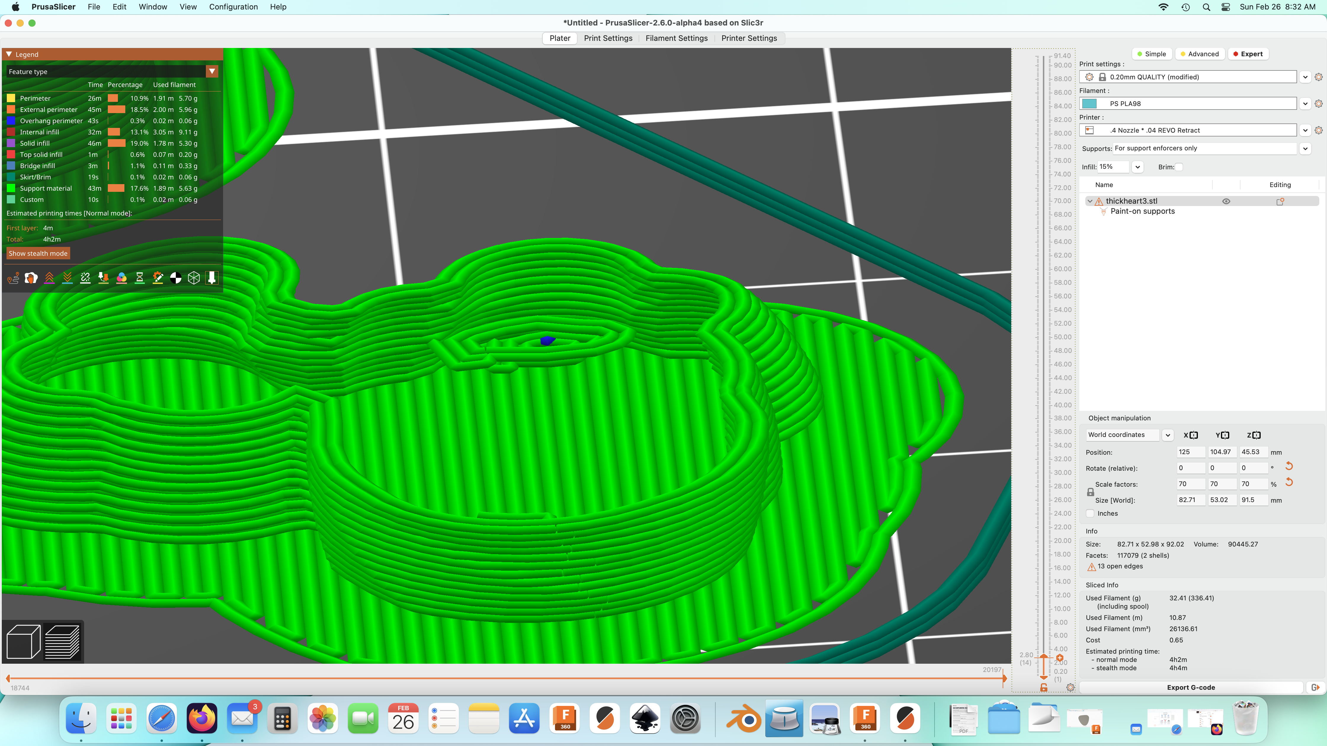 Generating organic supports in mid air · Issue #9872 · prusa3d ...