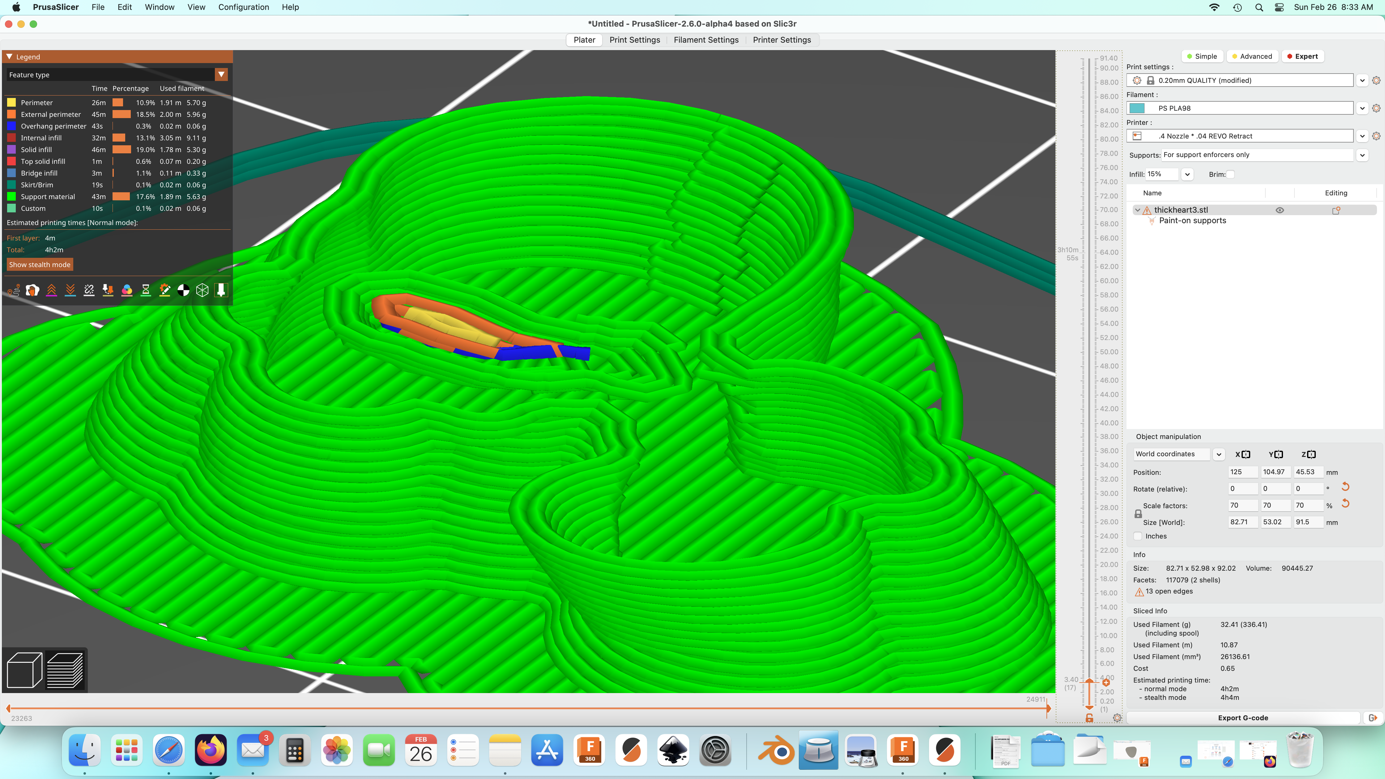 Generating organic supports in mid air · Issue #9872 · prusa3d ...