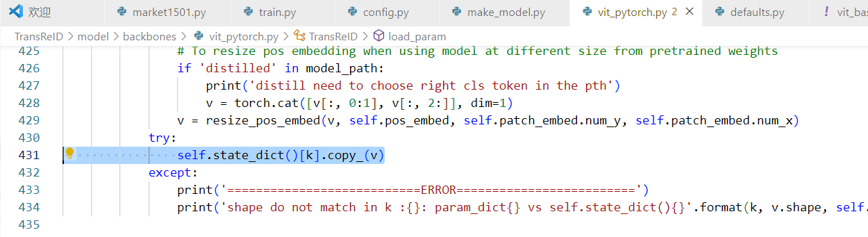 KeyError: 'base.cls_token' · Issue #71 · damo-cv/TransReID · GitHub