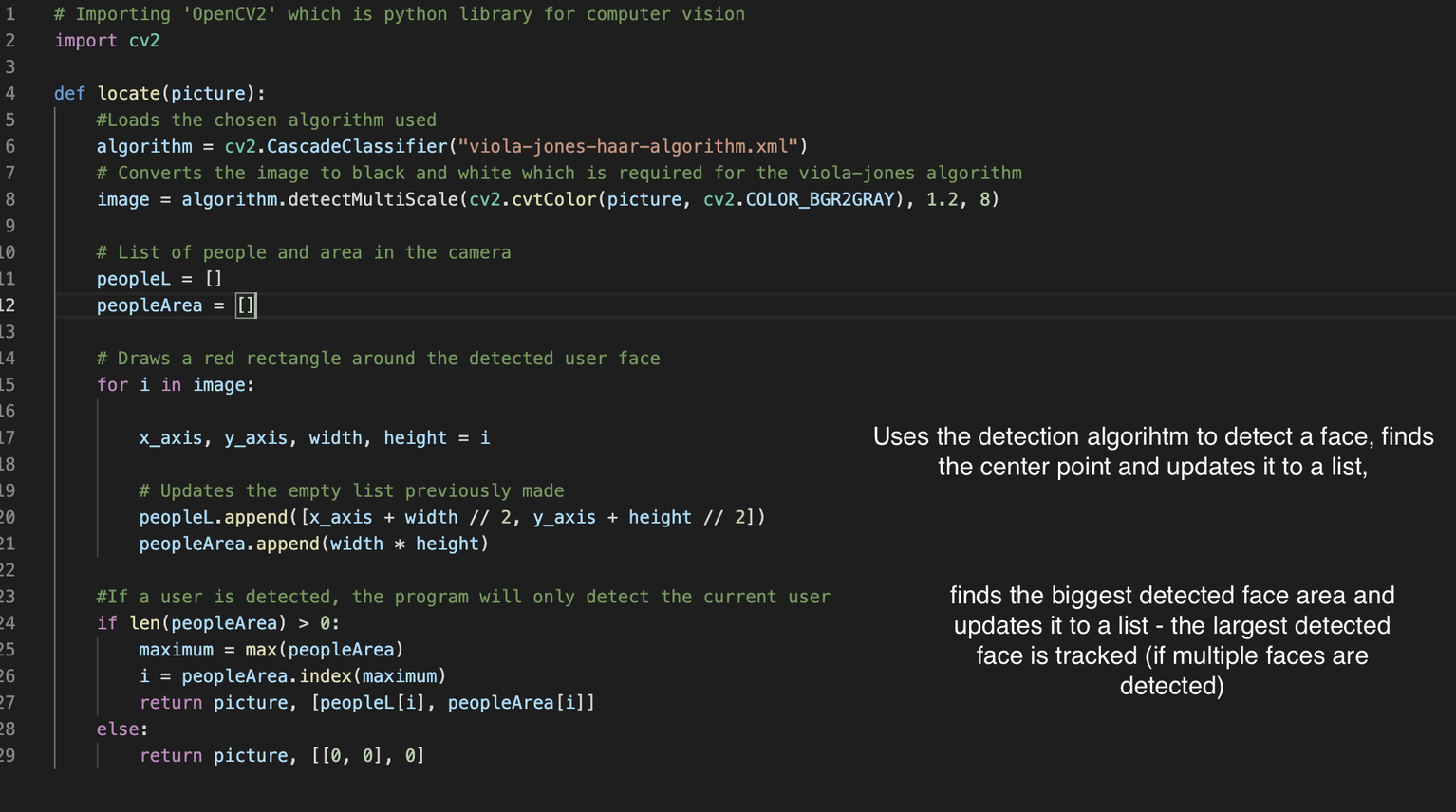 GitHub - codeStinton/Autonomous_Face_Tracking_Drone