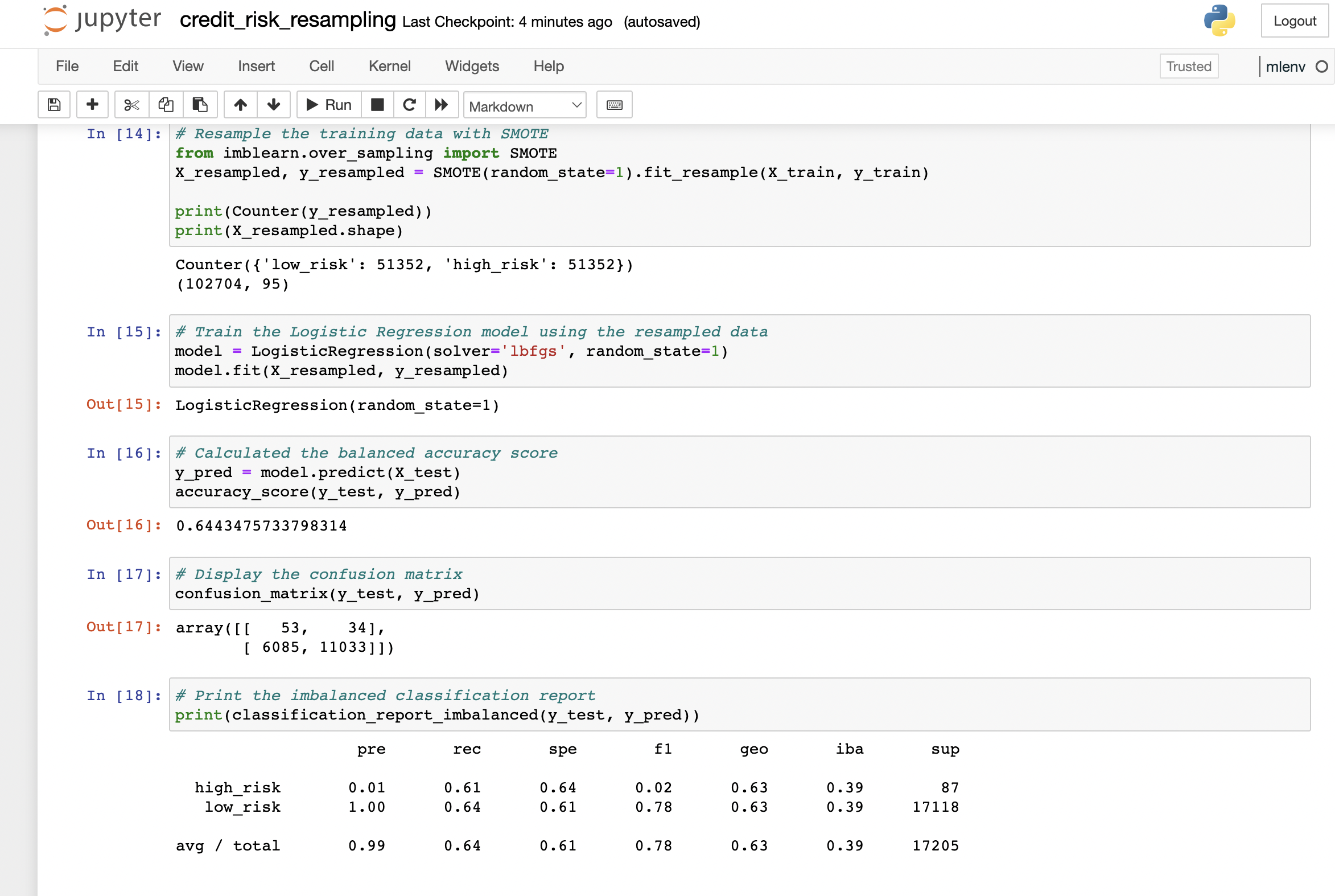 GitHub - SilvaniaR/Credit_Risk_Analysis: Supervised ML