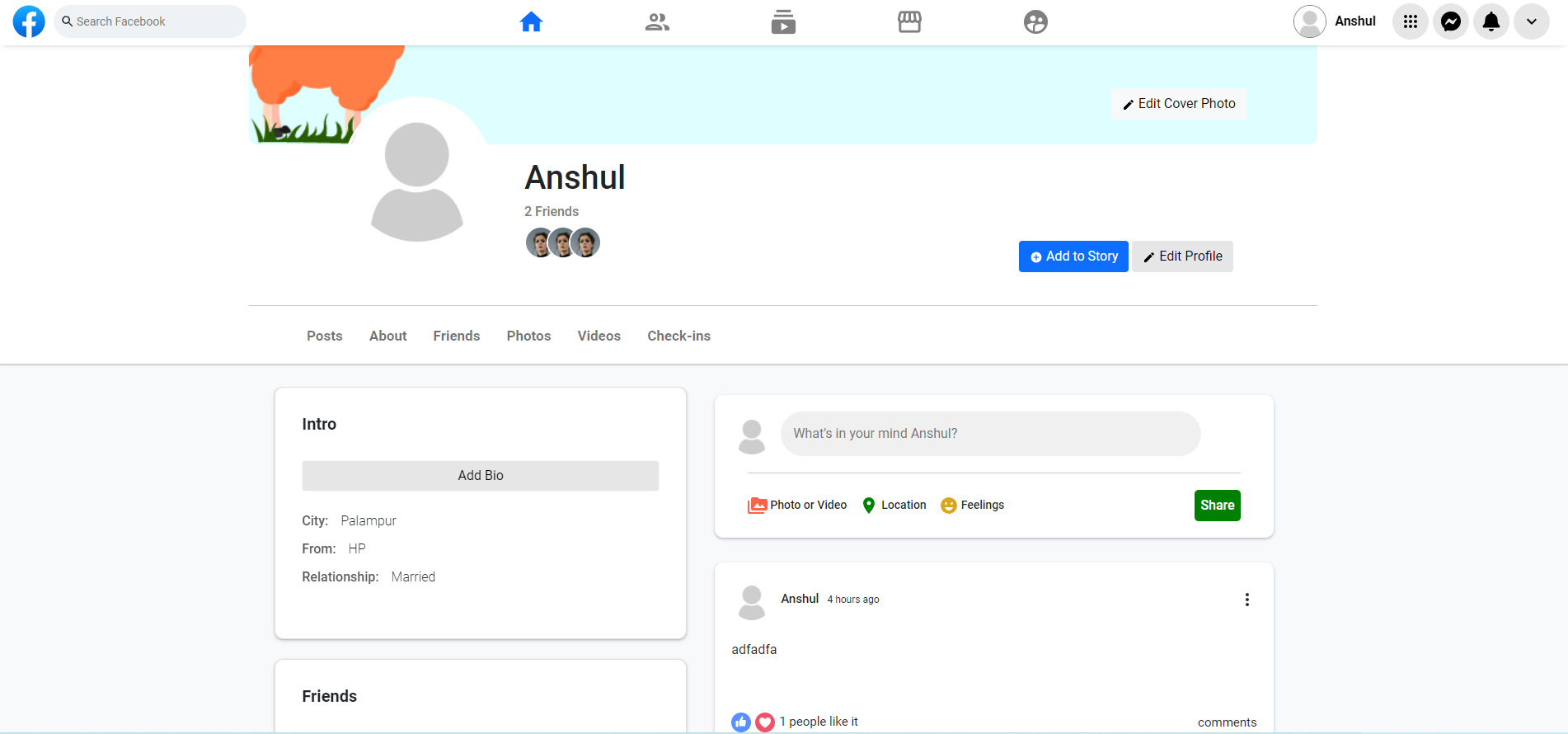 GitHub - iamkharwal/Facebook_Clone_FW13_T02: Masai School construct ...