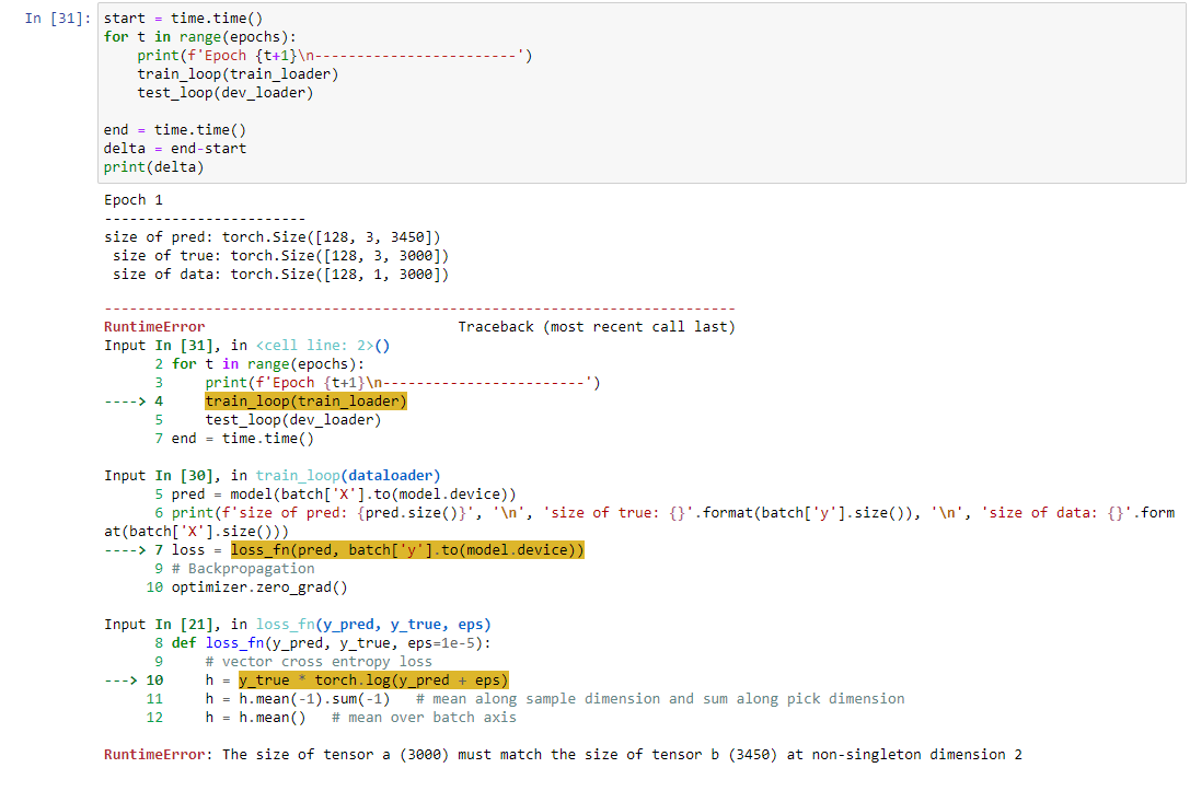 Tensor dimensions problem when training BasicPhaseAE model · Issue #109 ...