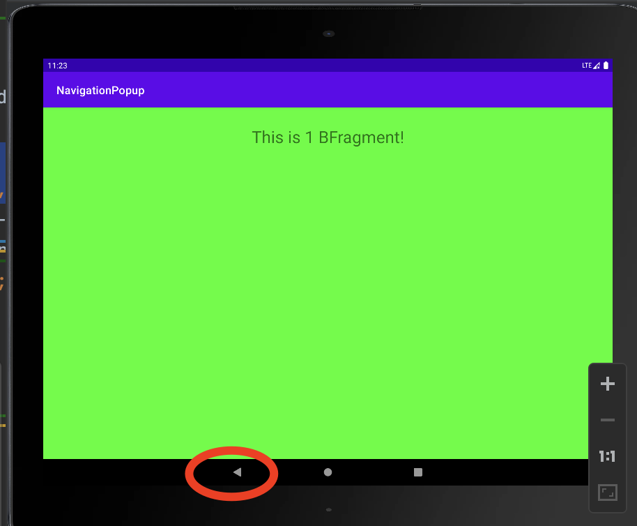 Navigation in android issue 184 soapgu playpen