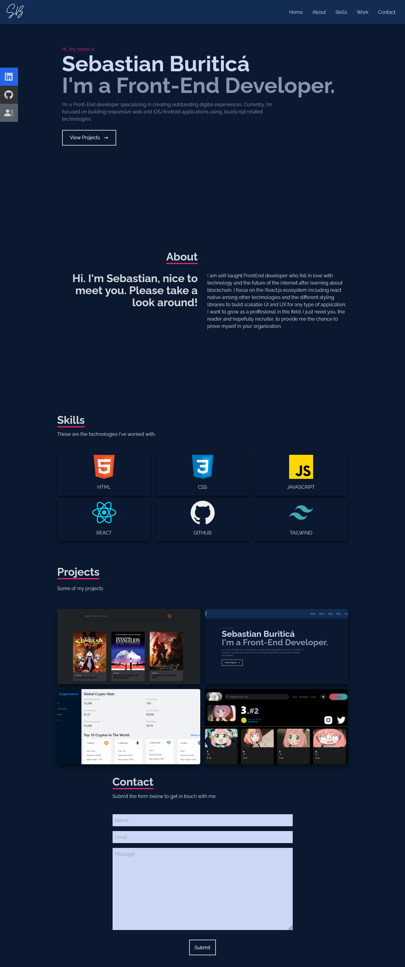 GitHub - SebastianBuritica/portfolio-app-react