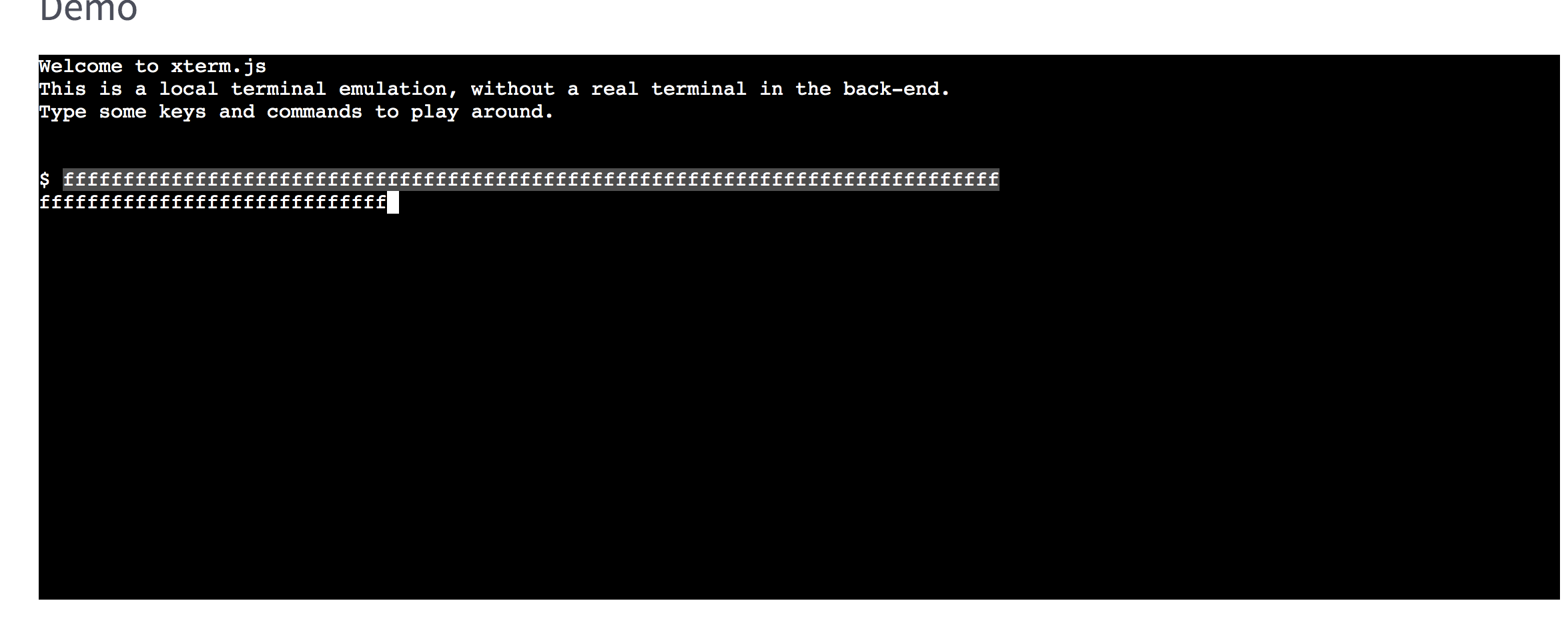 why terminal wrap to 2 line when the width reached to 80? you can try