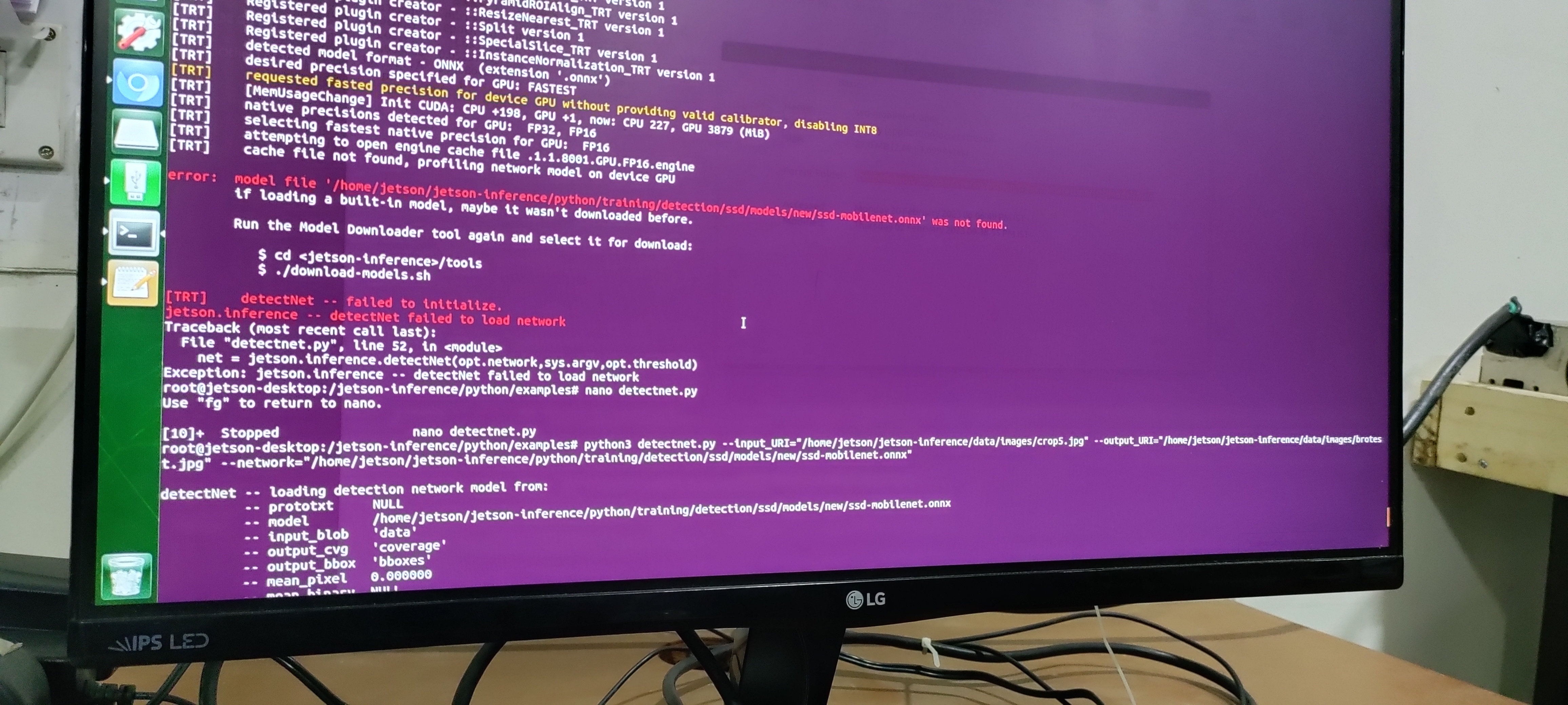 Not able to load .onnx files in detectnet.py · Issue #1566 · dusty-nv ...