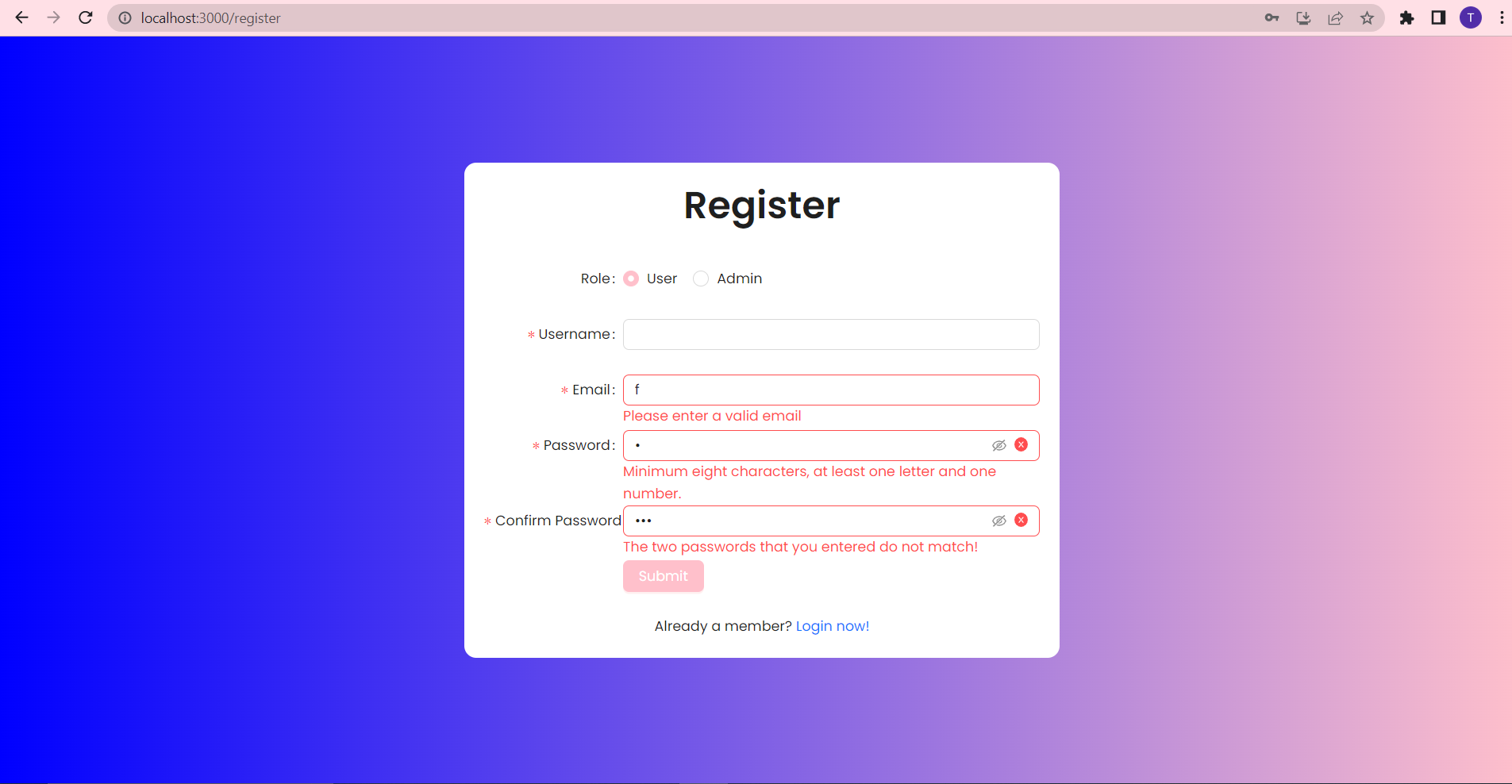 GitHub - ThuNguyen308/login-system-client