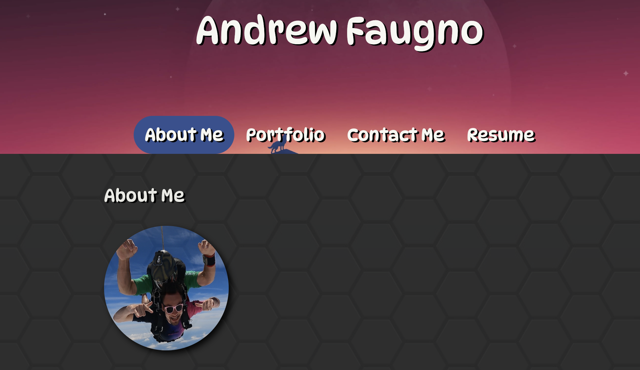 GitHub - AndrewFaugno/react-portfolio: My portfolio built with React ...