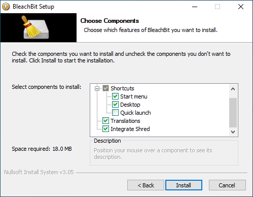 Installer installs BleachBit with unwanted translation · Issue #770 ...
