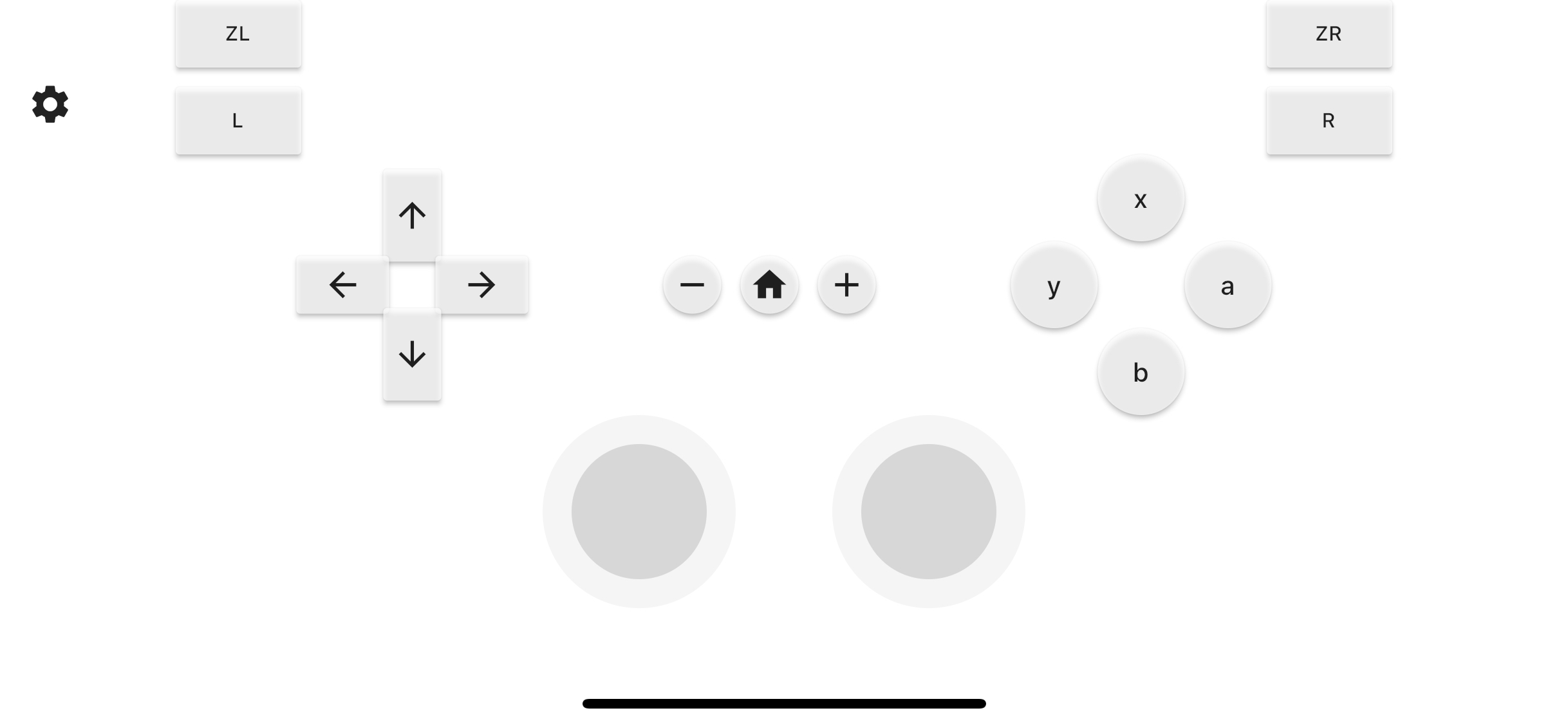 feat Wii Classic Controller layout with thumbsticks by marcowindt