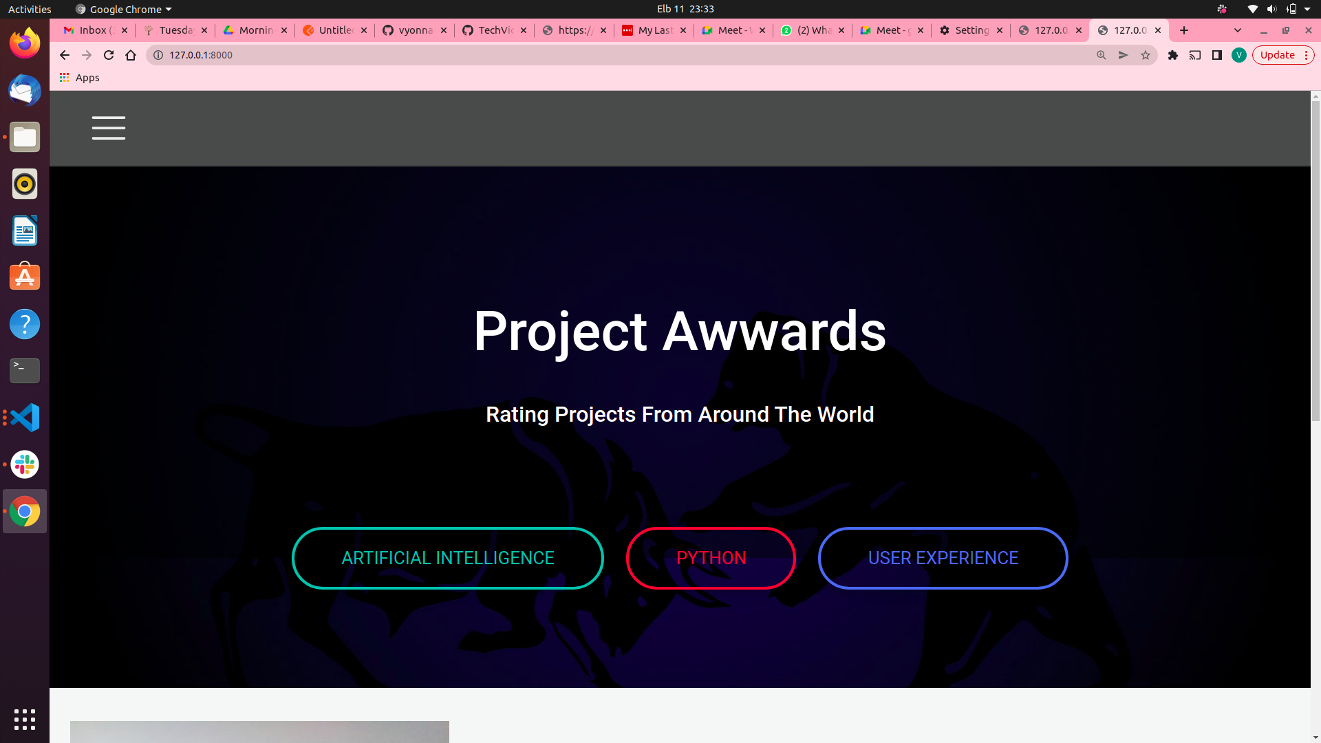 GitHub - vyonna6519/awardproject: This application allows a user to ...