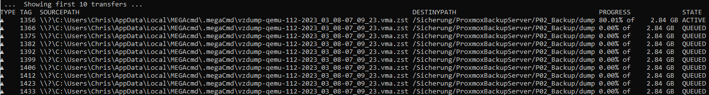 webdav - requeuing of the same file · Issue #779 · meganz/MEGAcmd · GitHub