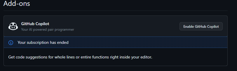 Github Copilot Plan Type not Updating After Purchase · community ...