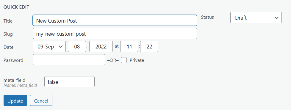 Cannot update JetEngine Custom Post Type meta field via REST API POST ...