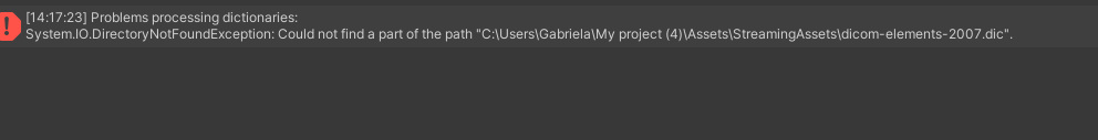 Can't load DICOM files · Issue #72 · mlavik1/UnityVolumeRendering · GitHub